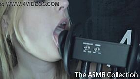Ekko ASMR Unleashes Intense Blue-Eyed Babe Ear Licking Fetish Trouble