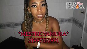 Mestre Yamura's Erotic Massage Shares Deepthroat Ebony Teen Pussy