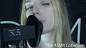 Ekko ASMR Unleashes Intense Blue-Eyed Babe Ear Licking Fetish Trouble