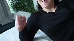 White PAWG Alt Girl Takes Massive BBC Deep for Her First Interracial Pound