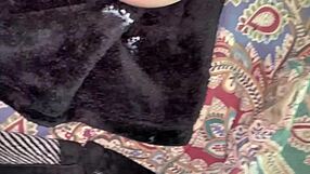 stepsis tells bro cum anywhere on her big ass so he fills it rough