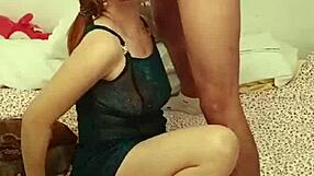 Skinny Milf's Tight Pussy Gapes On Monster Cock As Stepdad Fucks Her Hard Missionary