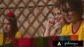 Alex Coal's Bound Body Explodes in Massive Squirting Orgasms from Milf Counselor