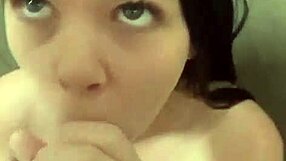 Ready for this petite slut's face drowned in messy cumshot after deepthroat facial begging?