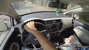 What If Short Haired Blonde Cutie Fucks for Cash After Street Pickup?