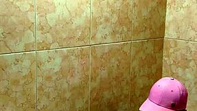 Skinny Colombian teens caught fucking hard in school bathroom stall