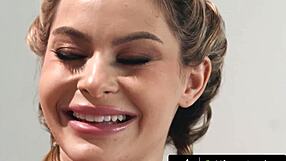 mommys girl nicole aria hunts milf boss dana vespoli for that deepthroat spanking ride!!