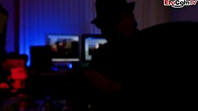 Busty Blonde Slut in High Heels Begs for Big Black Cock on Sofa