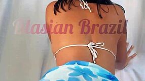 Lina Nakamura fucked raw anal creampie by John Coffee no condom