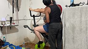 Tiny Slut Tries Workout but Coach Pounds Her Tight Pussy Full Video on Sheer