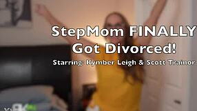 divorced stepmom finally rides stepson's big cock