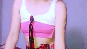 Bonneyuwu chats sexy with stepdad in skirt