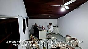 Seduced Student Spreads Legs On Teacher's Desk For Doggystyle Pussy Pounding And Ass Lick