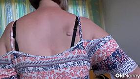 chris cobalt slams british mature's shaved pussy doggystyle rough