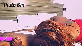 Jasmine Candy's Romantic Red Dress Sex In Lagos Hotel With Big Cock Riding