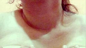 Aurora Estelar's Curvy Mexican Milf Wife Bares Huge Natural Tits in Steamy Shower Photoshoot for Huntr666