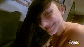 god, i can't resist katy rose in robe - fat tits bounce in crazy girlfriend sex!