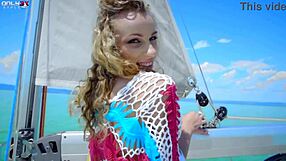 amirah adara and angel emily finger hairy pussies then toy tight buttholes outdoors in lesbian play