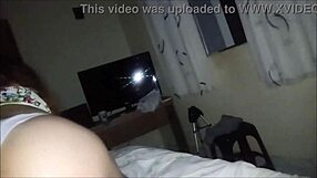 Naughty Wife's First Cuckold Ass Cumshot