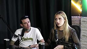 Yasmin Pariz in Sheer Red Lingerie Teases Oral but Client Skips Full Sex