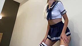 Cute Student Sits On Classmate's Face For Pussy Feast