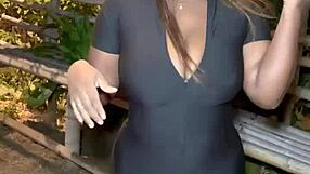 Met road stranger, rode his cock all night paying with wild outdoor sex!