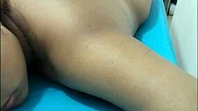 Therapist's Oiled Hands Feast on Slave Whore's Buttocks