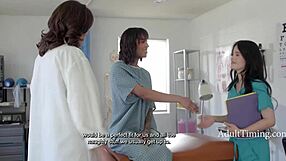 i'm the nurse turning doctor's office into wild anal gangbang chaos