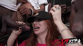 not hungry for pizza but craving tons of cock gangbang redhead!