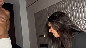 how does italian lena cox take that huge cock in tight pussy and anal?