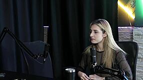 Yasmin Pariz in Sheer Red Lingerie Teases Oral but Client Skips Full Sex