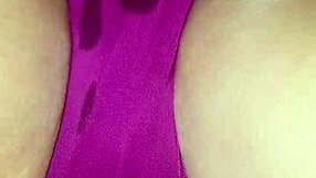 i spread my lips wide open during sensual panties massage session