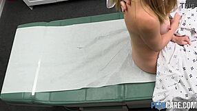 a medical fucking to cure the cold pervcare with bent over doggystyle in hospital