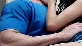 cute brazilian novinha kisses athletic latina girlfriend passionately