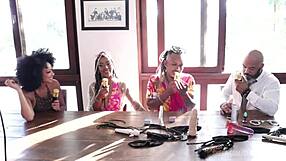 we loved liberal fun now casal black rj tries first porn in sheer red