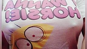 Aurora Estelar's Curvy Mexican Milf Wife Bares Huge Natural Tits in Steamy Shower Photoshoot for Huntr666