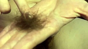 omg i shaved my super hairy pussy and asshole razor close doggy view
