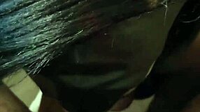 masked lalola klitz deepthroats and licks big black monster cock