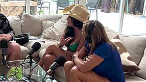 Milf swingers cruzn dirty talk orgy with Abi James and Sunni Daize