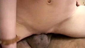 Blonde Italian milf masturbates before fucking husbands friend passionately