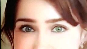 I blast hot cum all over Stefanie Joosten's perfect face tribute