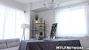 Eliza's Hot Date Turns Wild As She Fucks Joshua's Huge Cock After Hubby Bails!