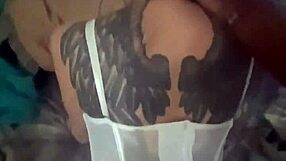 Emo latina late for class bent over for monster black cock domination