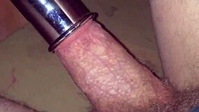 that vacuum cock sucking pulls cum right out in explosive bursts