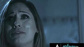 stepmom reena sky haunted by christmas lesbian threesome