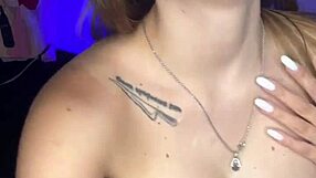 Pretty tall teen bunny teases juicy tight wet pussy before group 3some orgasm with cute friends