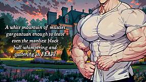 check out bull god richard the muscular bodybuilder's huge monster cock in this athletic interracial hardcore cum erotica