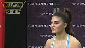 jacqueline fernandez intense workout exercise routine