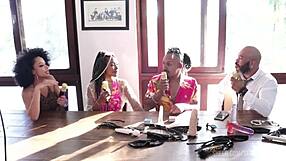 we loved liberal fun now casal black rj tries first porn in sheer red