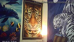 whoa, first-time italian bombshell with big natural tits feels the pound machine backstage